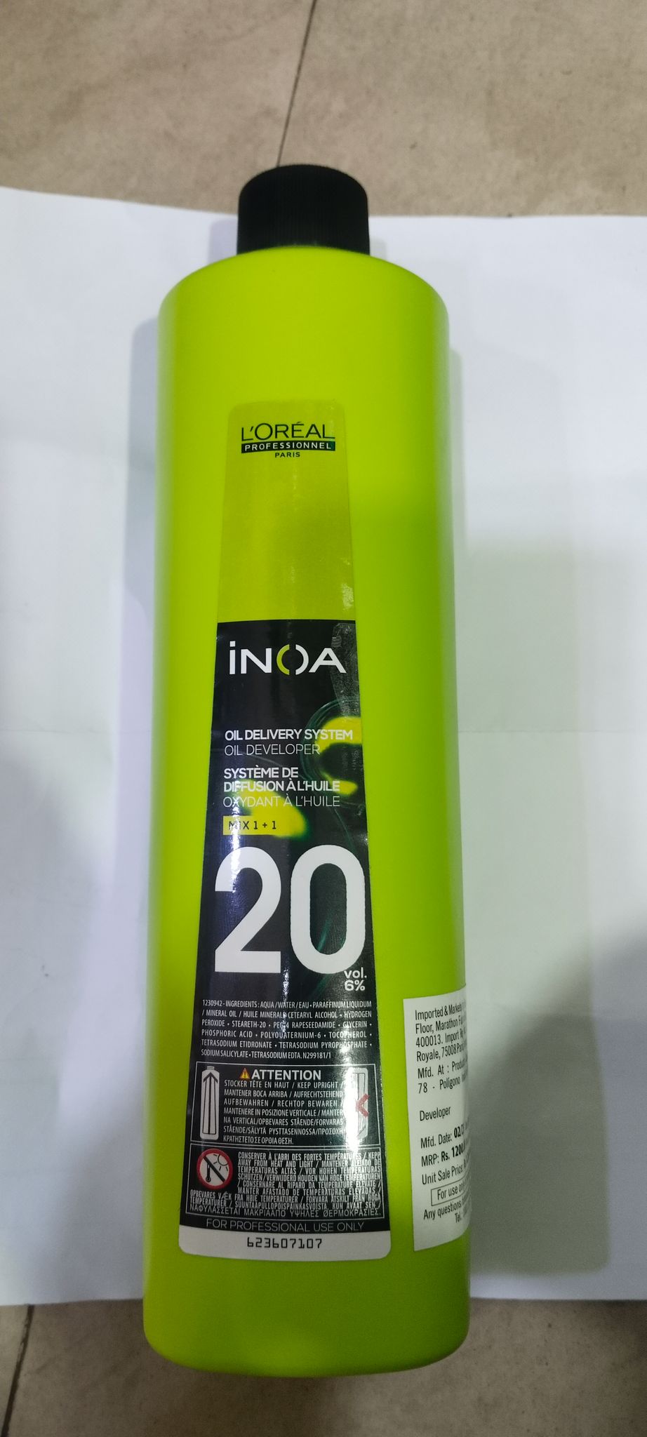 L'oreal  iNOA oil developer