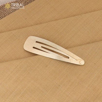 925 sterling silver customized plain stylish hair pin clip amazing hair jewelry brides gifting hc21