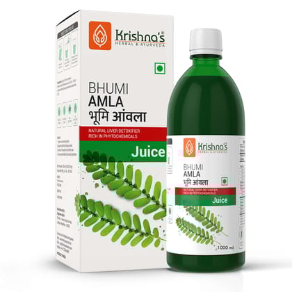 Krishna's Herbal & Ayurveda Bhumi Amla Juice  1000 ml  Pack of 1
