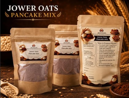 Jowar Oats Pancake & Waffle premix (125 gms)
