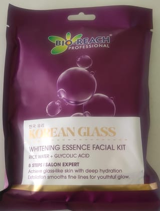 Korean glass whitening facial kit