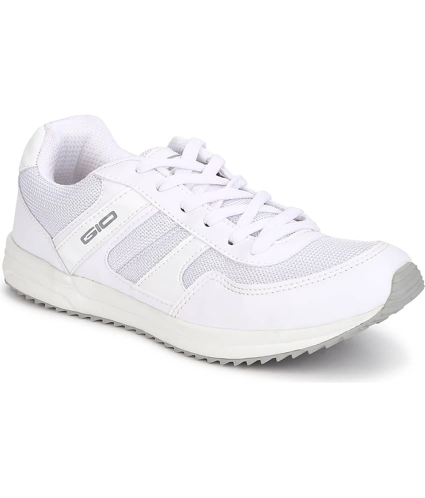 GOLDSTAR White Running Shoes