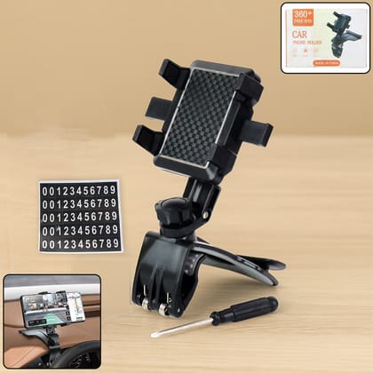 Adjustable Car Mobile Phone Holder Stand Set