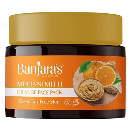 Multani Mitti Orange Face Pack-100 Gms(Jar Pack) MRP -149/-