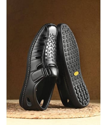 viv - Black Men's Sandals