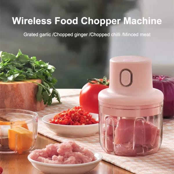 Wholesale Item - 250ML ELECTRIC GARLIC CHOPPER - MOQ 14 Pieces