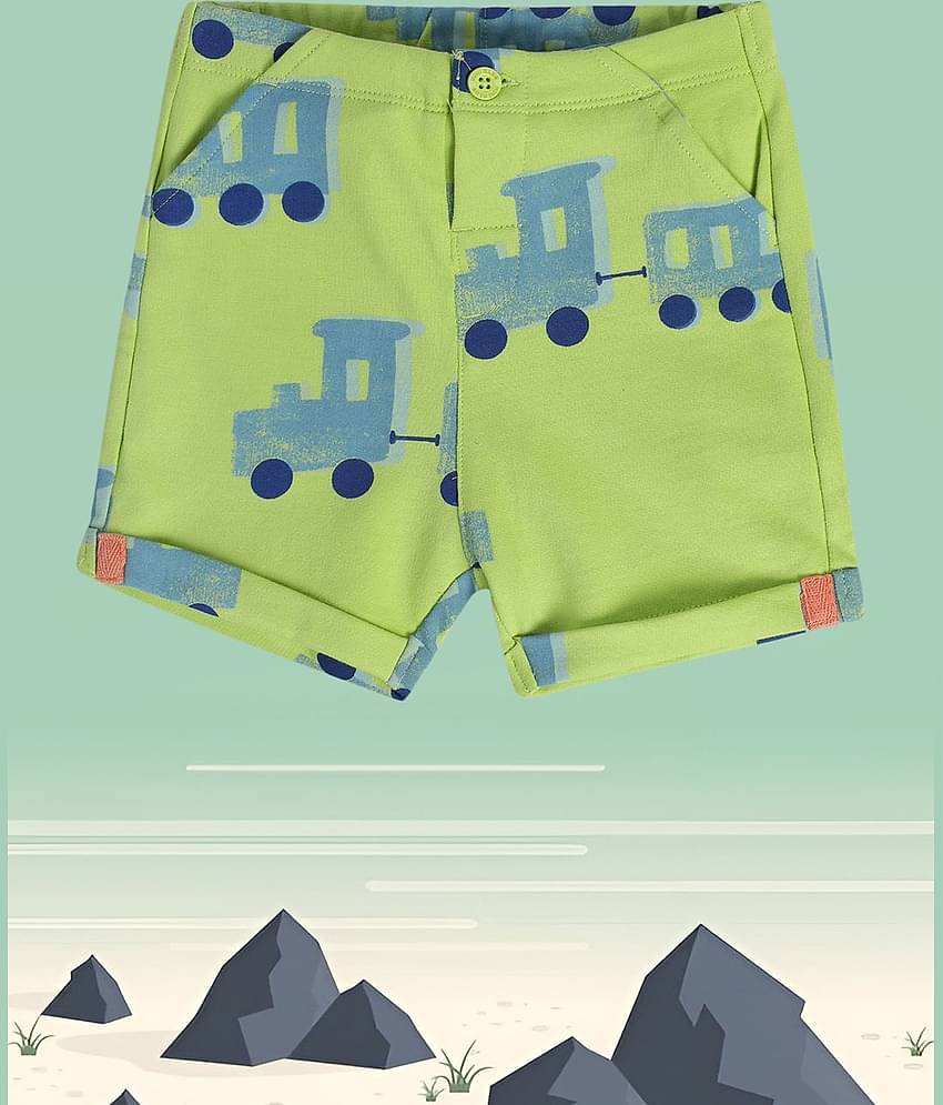 MINI KLUB Green BABY BOYS SHORTS Pack of 1