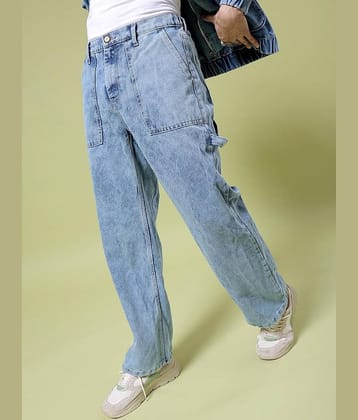The Indian Garage Co Men Relaxed Fit Mid Rise Cotton Jeans