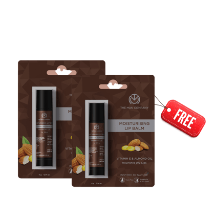 Moisturising Lip Balm | Vitamin E & Almond Oil Moisturising Lip Balm | Vitamin E & Almond Oil - Pack of 1 plus 1 Free Moisturising Lip Balm | Vitamin E & Almond Oil Moisturising Lip Balm | Vitamin E & Almond Oil - Pack of 1 plus 1 Free