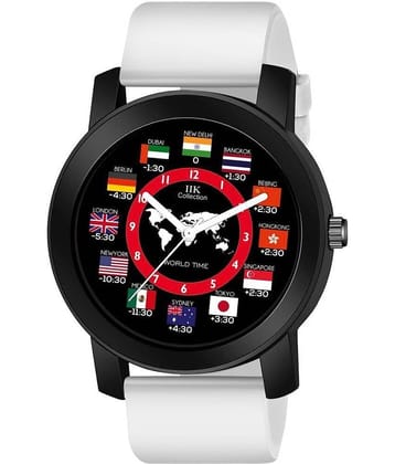 IIK COLLECTION White Silicon Analog Men's Watch