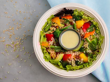 Quinoa & Grilled Veggies Salad