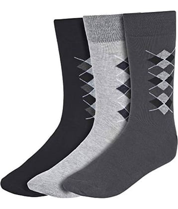 Creature - Cotton Men's Printed Multicolor Full Length Socks ( Pack of 3 )