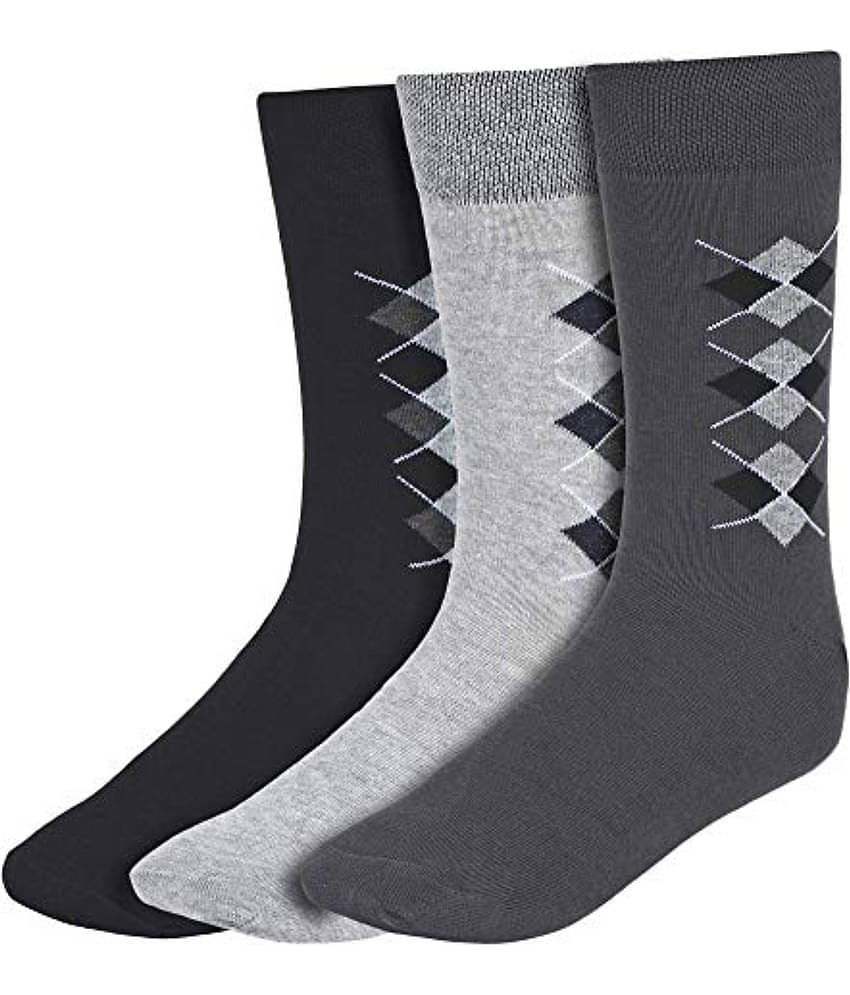 Creature - Cotton Men's Printed Multicolor Full Length Socks ( Pack of 3 )