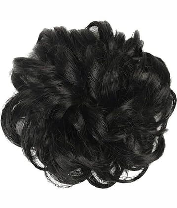 Blubby Black Bun Clip ( Pack of 1 )