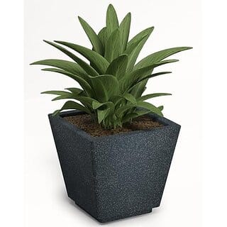 De Gardenia Pots and PlantersPlants Highly Durable Polymers Lightweight Indoor Outdoor Plant Pots (12 Inch(GK12) Grey)