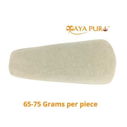 MAYAPURI Original Tilok Mati/Natural Gopi Chandan Tilak Stick (White, Pack of 5 pcs)