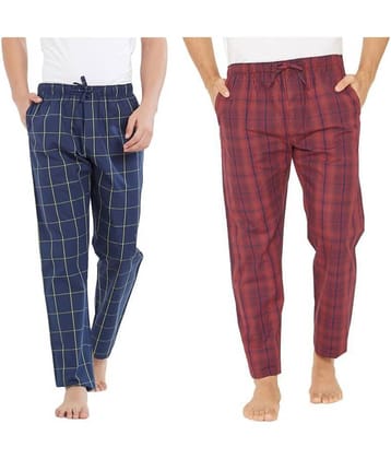 XYXX Pack of 2 Pyjama For Men's ( Multi )