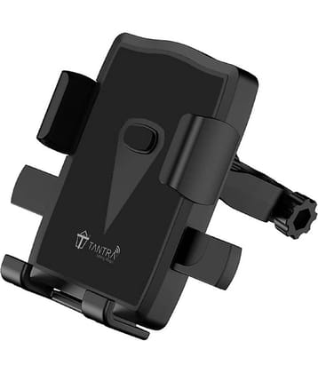 TANTRA S2A Mobile Holder for Bikes One Touch Technology Bike Mobile Holder for Maps and GPS Navigation, 360° Rotation, Firm Griping, Anti Shake Phone Stand for Bike Accessories, Bi Cycle Accessories