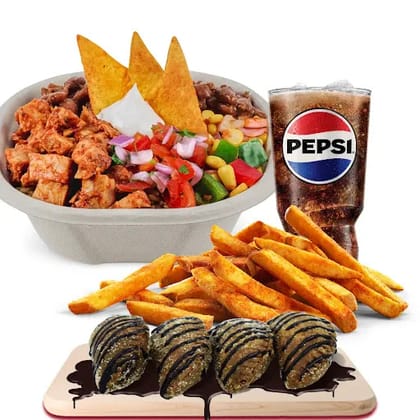 Supreme Rice Bowl Combo – Non-Veg