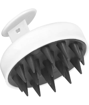 FitMe Hair Scalp Massager Shampoo Brush with Soft Silicone Bristles Kitchen for Anti Dandruff Removal Head Massager Prevents Hair loss for Men, Women