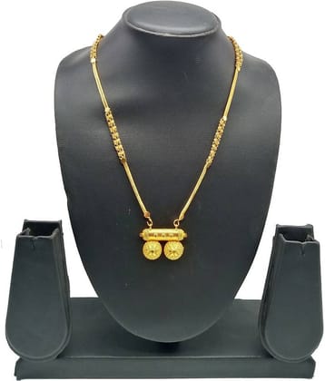Shankhraj Mall Gold Plated Letest & Designer Mangalsutra For Women-100335