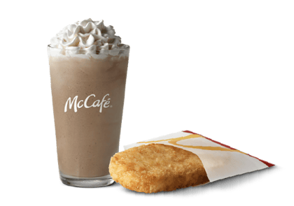 Hashbrown + Cold Coffee