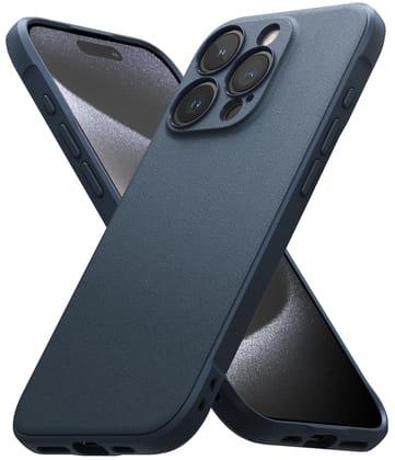 iPhone 15 Pro Max Back Cover Case | Onyx - Navy