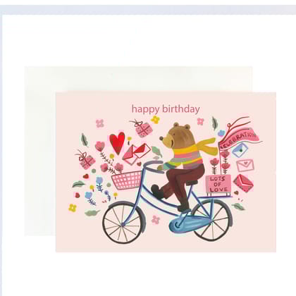 Teddy Birthday Card