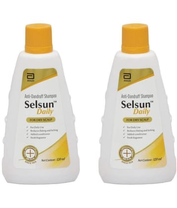 Selsun Anti Dandruff Shampoo 240 ( Pack of 2 )