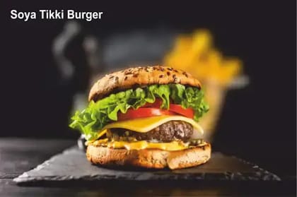Soya Tikki Burger