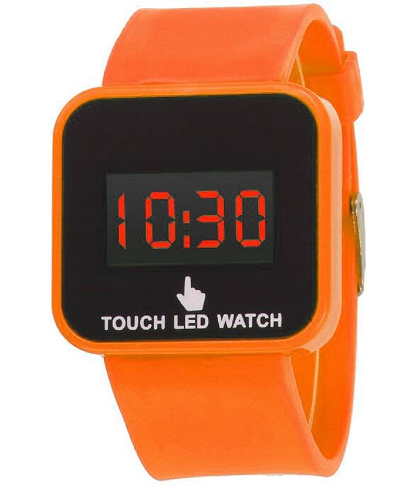 Cosmic - Orange Dial Digital Boys Watch ( Pack of 1 )