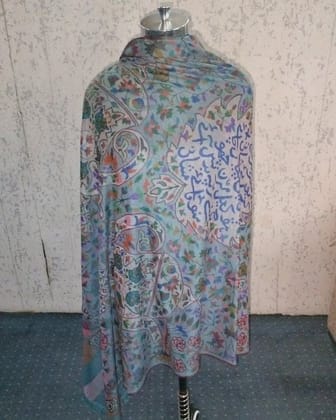 Kani Jamawar Ladies Pashmina Shawl – Handwoven with Artisan’s Personal Quote | Heritage Luxury from Kashmir