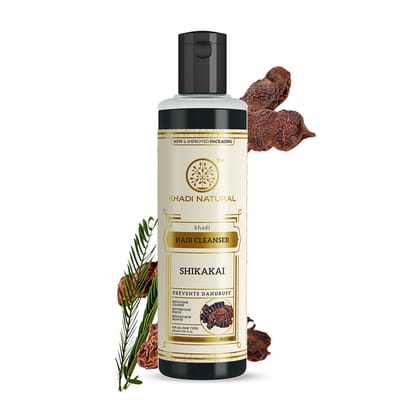 Khadi Natural Shikakai Hair Cleanser - 210ml Khadi Natural Shikakai Hair Cleanser - 210ml