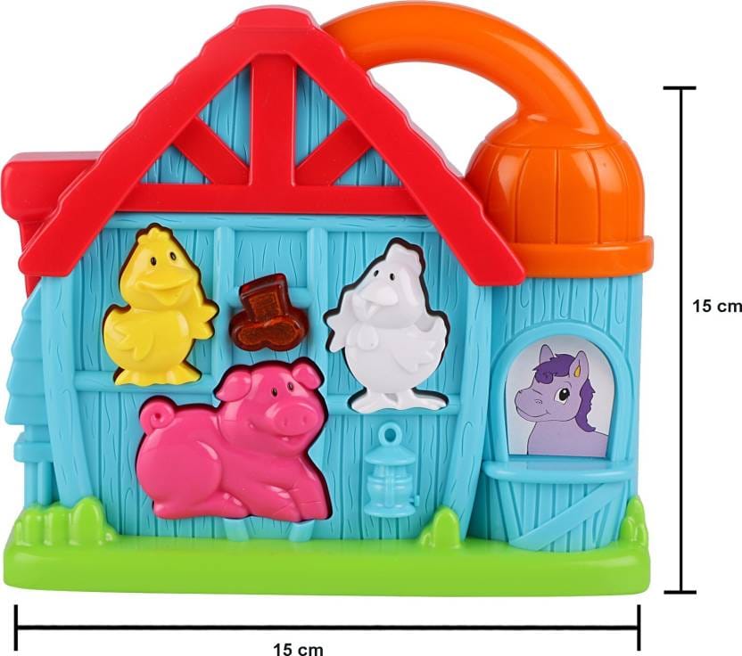 SIMBA ABC Sound Farm Colorful Musical Animals Learning Toy  (Multicolor)