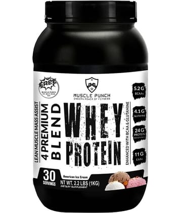 Muscle Punch | Premium Whey Protein Blend 1 kg