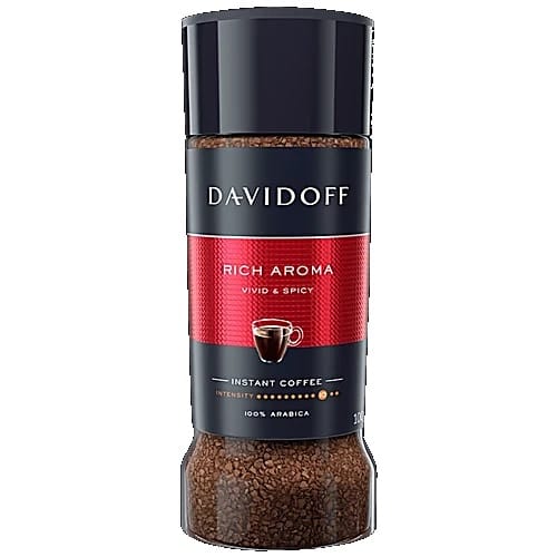 Davidoff Rich Aroma Instant Coffee, 100 g Bottle