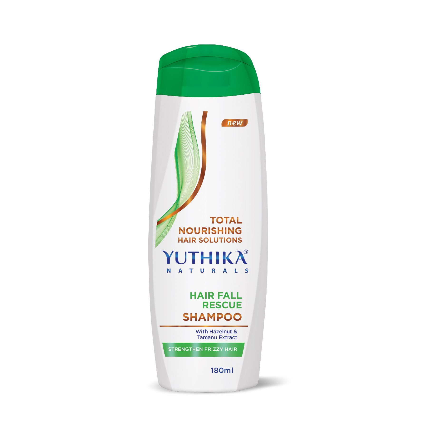 Yuthika Naturals Total Nourishing Hair Solutions Shampoo Hair Fall Rescue 180ml