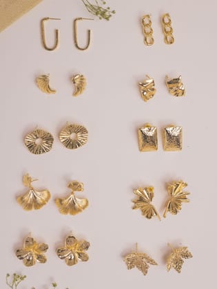 Trendsetter's Choice Earring Hamper (Pair of 10 Statement Earrings)