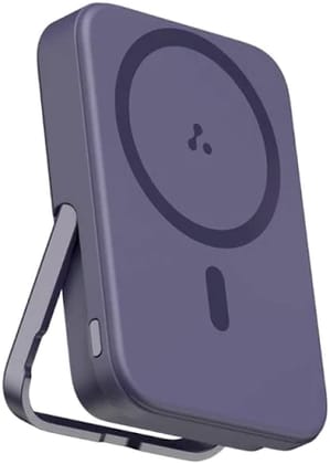 MobixPro MagSafe Wireless Power Bank 10000mAh | 22W Fast Charging | Magnetic Backup with Foldable Stand Random Color