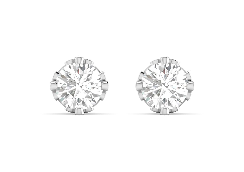 Coronet Solitaire Studs