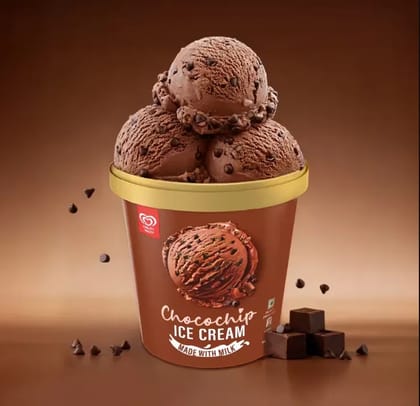 Kwality Wall's Chocochip Ice Cream Tub 700ml