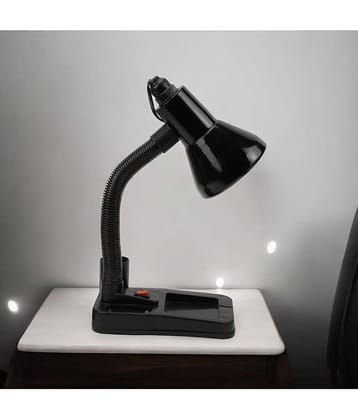 ZESTRUM Black Study Table Lamp ( Pack of 1 )