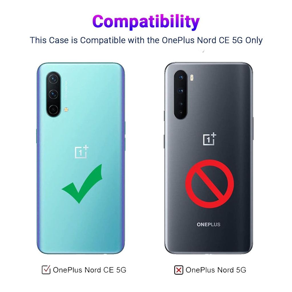 LIRAMARK Liquid Silicone Soft Back Cover Case for OnePlus Nord