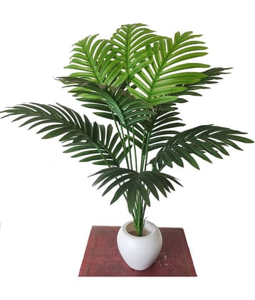 BAARIG - Green Palm Artificial Tree ( Pack of 1 )