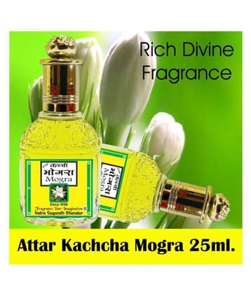 INDRA SUGANDH BHANDAR Attar Kachha Mogra 25ml Rollon Pack