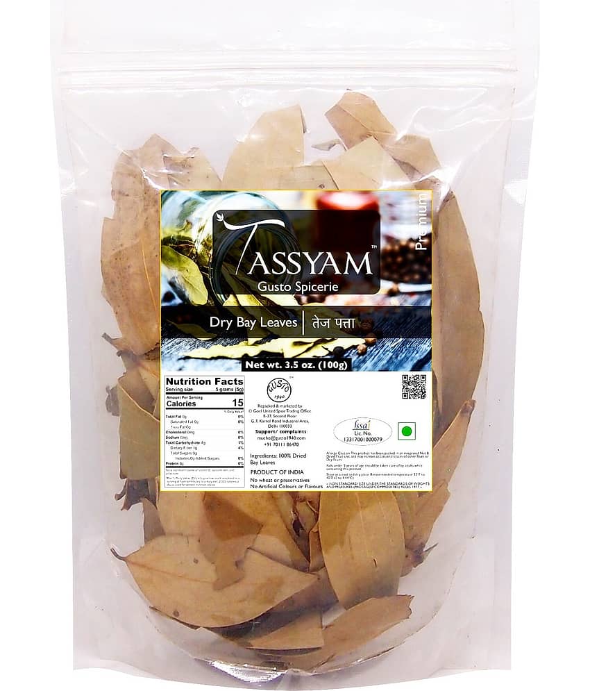Tassyam Whole Bay Leaf 100 gm