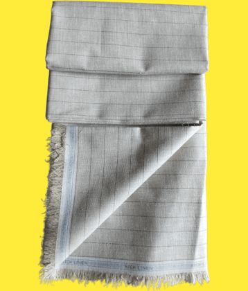 Makhanchor Grey Linen Men's Unstitched Shirt Piece ( Pack of 1 )