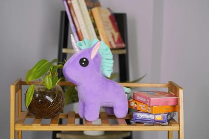 Furrendz Dazzling Unicorn 10 Inch Plush Toy For Kids 1 Years and Above Furrendz Dazzling Unicorn 10 Inch Plush Toy For Kids 1 Years and Above