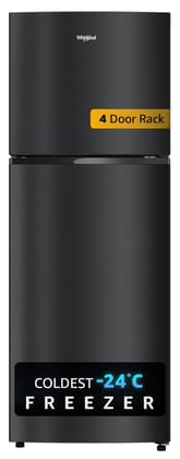 Whirlpool 235 L 2 Star Frost-free inverter Double Door Refrigerator (NEO SP278 PRM LUNAR BLACK(2S)-Y, 2026 Model) Whirlpool 235 L 2 Star Frost-free inverter Double Door Refrigerator (NEO SP278 PRM LUNAR BLACK(2S)-Y, 2026 Model) - 235 l2 Black