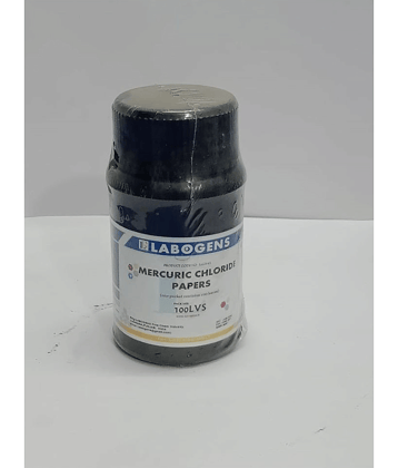 MERCURIC CHLORIDE PAPERS 100 LVS